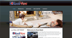 Desktop Screenshot of kool-vent.ca